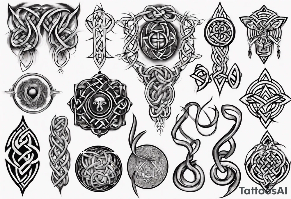 Dara knot tattoo idea