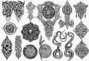 Dara knot tattoo idea