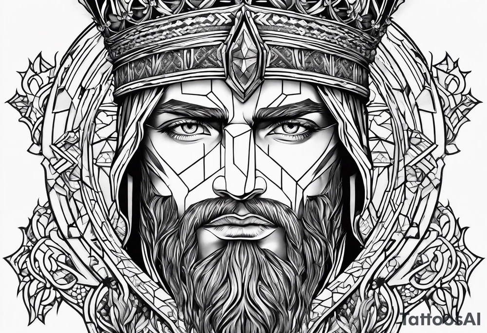 king arthur tattoo idea