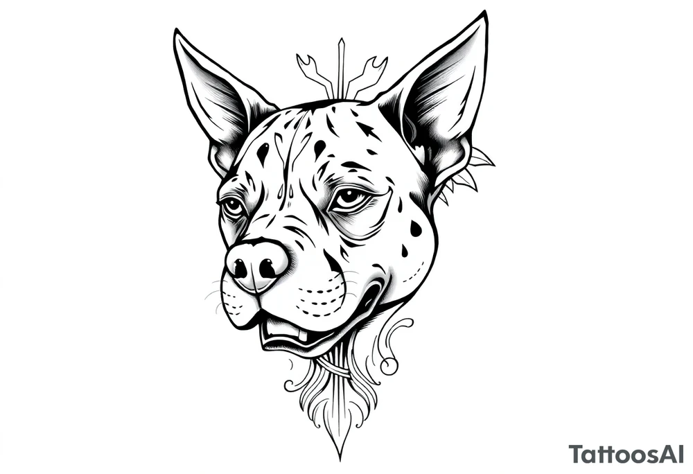 PITBULL tattoo idea