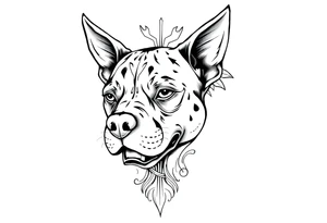 PITBULL tattoo idea