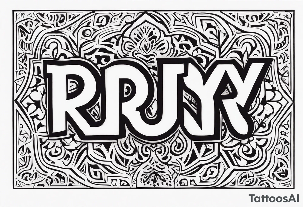 R u b y  🐾 tattoo idea