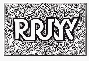 R u b y  🐾 tattoo idea