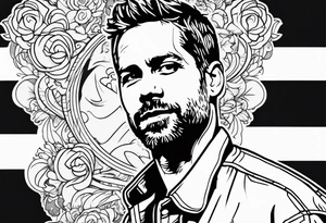 Paul Walker supra tattoo idea