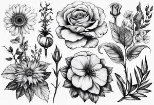 Big Garden tattoo idea