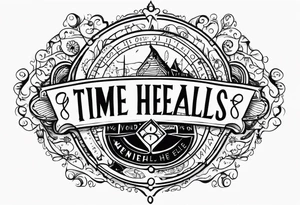 Time heals all wounds tattoo idea