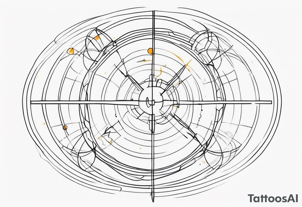 Coordinates tattoo idea
