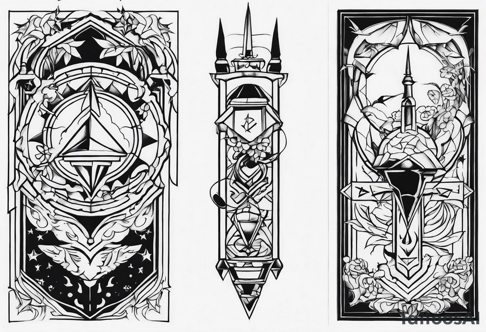 2 sons tattoo idea