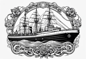 Scottish, Yorkshire, submarine, sailor, biker tattoo idea