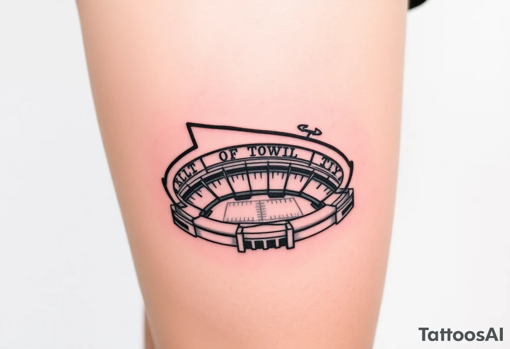 Kansas city chiefs, super bowl titles, arrowhead stadium tattoo idea