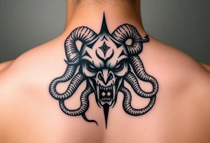 Ghetto Medusa head tattoo idea