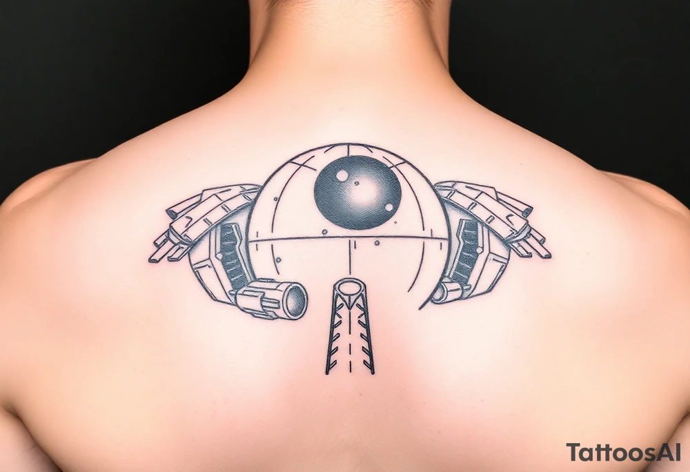 Death Star Trench tattoo idea