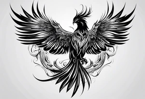 pheonix tattoo idea