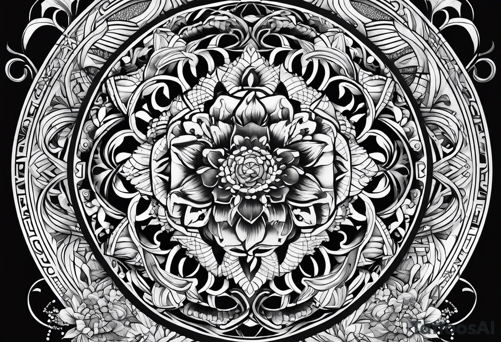 circles tattoo idea