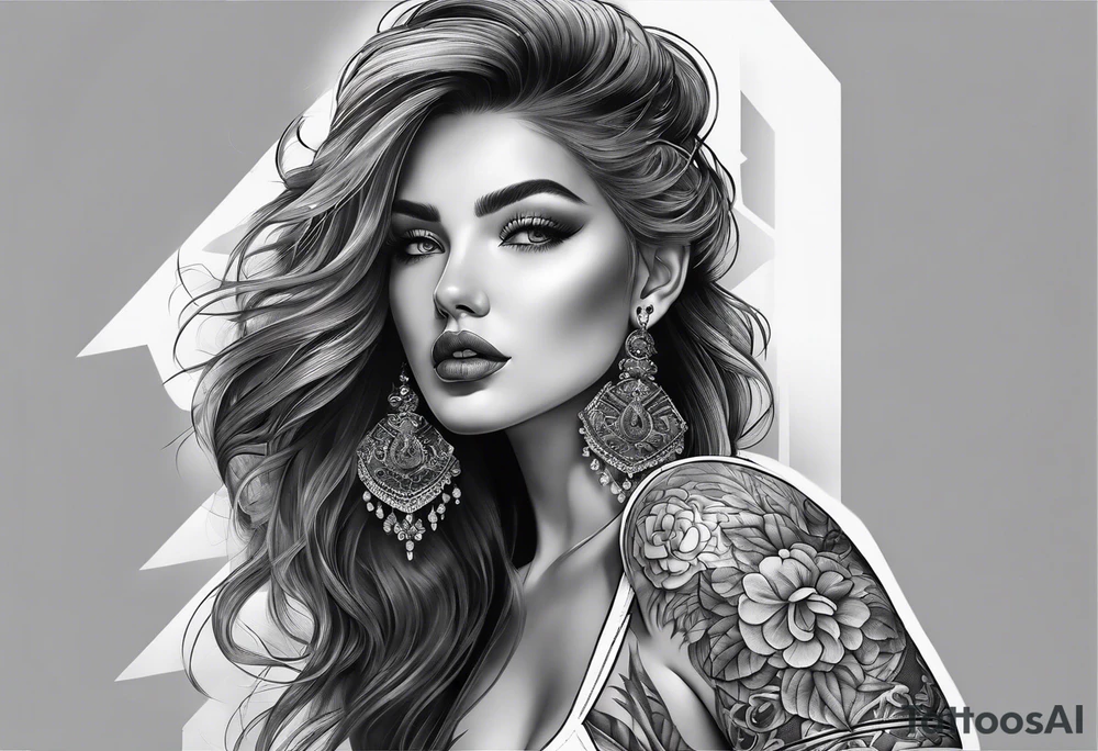 Full body sleeve tattoo idea