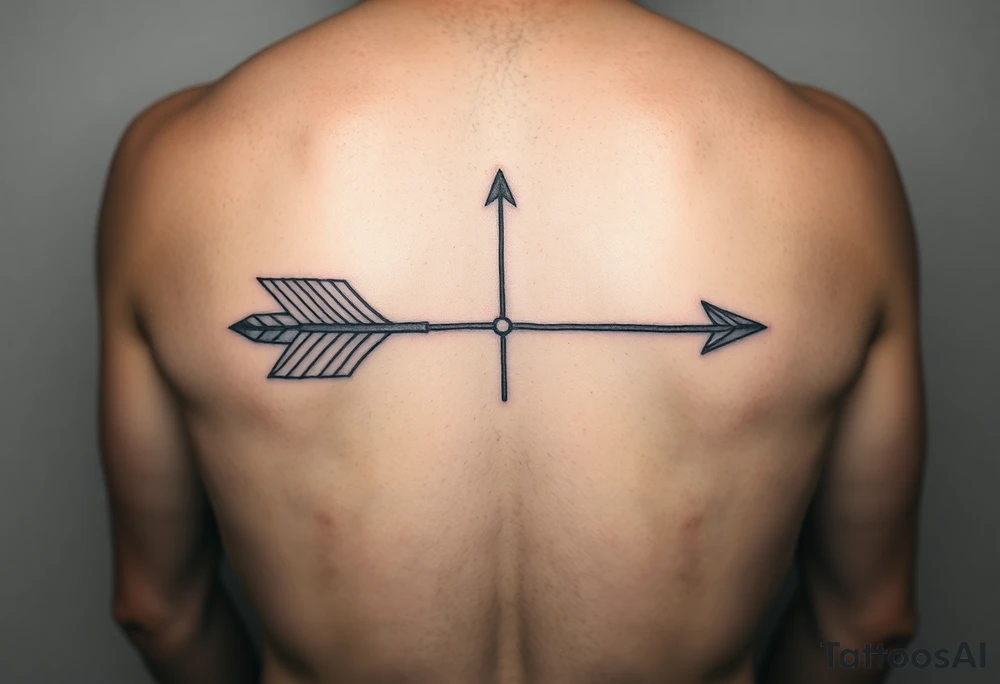 Arrow couple tattoo overcoming addiction fighting through obstacles tattoo idea