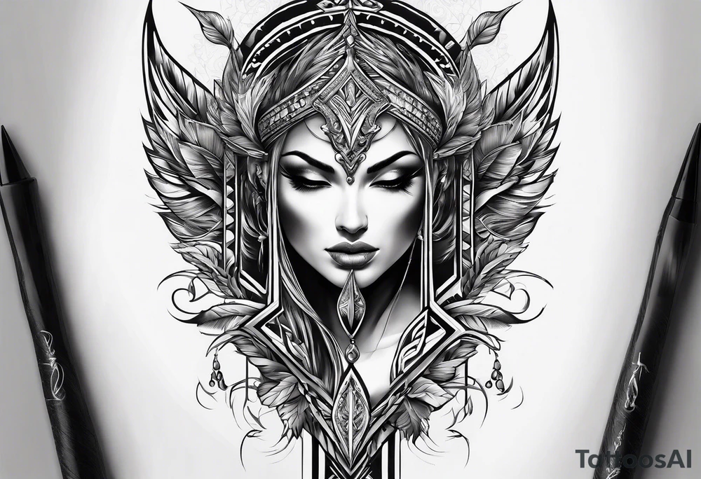 Spear of Longinus tattoo idea