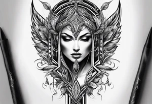 Spear of Longinus tattoo idea