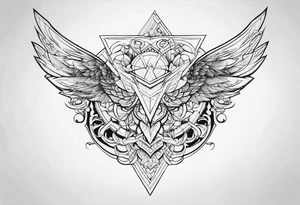 angle tattoo idea