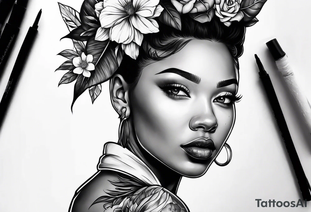 summer walker inspired tattoo tattoo idea