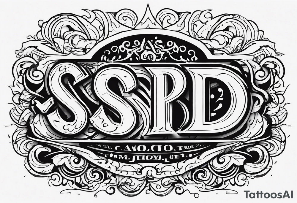 SSDD tattoo idea