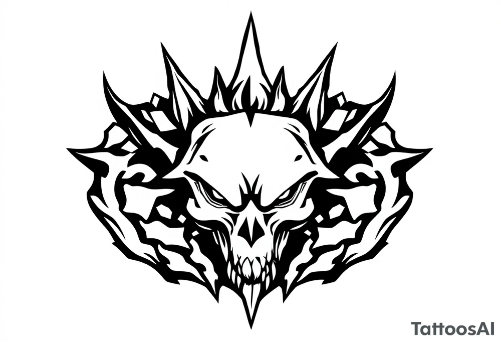 Fekete és fehér festék enyhe keveréke végig fojna a háton tattoo idea