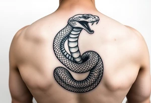 year of the snake tattoo idea