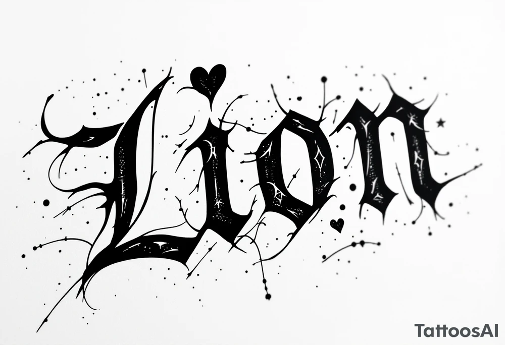 lion tattoo idea