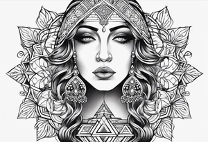 I was finding god but got mom tattoo idea