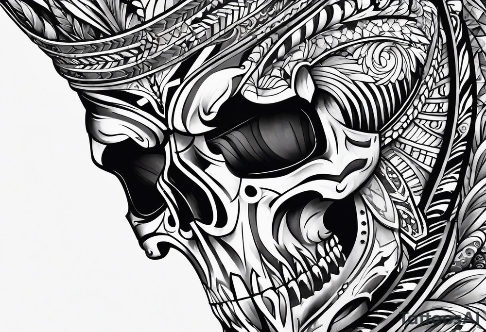 Armor sleeve tattoo idea
