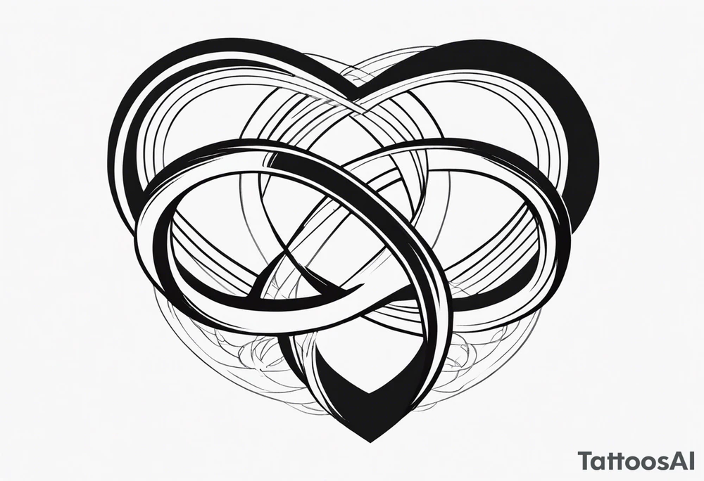 Infinity, family, love tattoo idea