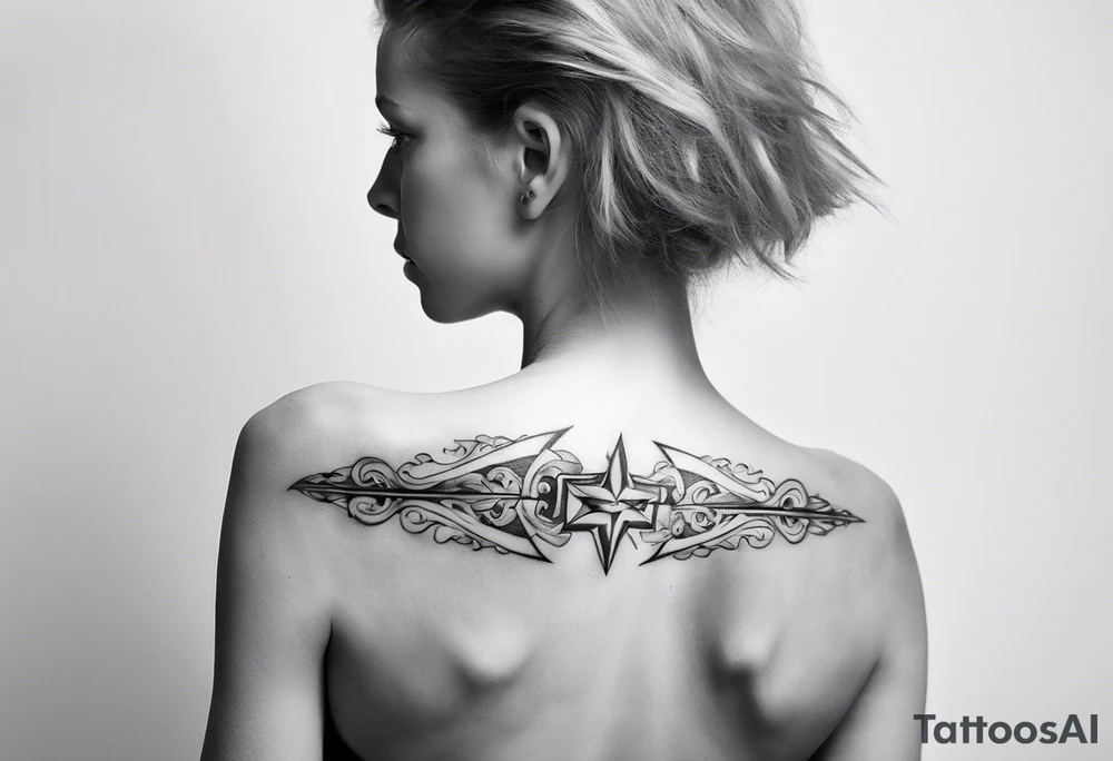 Horizontal inner bicep tattoo. “walk by faith, not by sight” modern tattoo tattoo idea