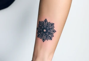 flower of life 3rd eye dmt inspired tattoo tattoo idea