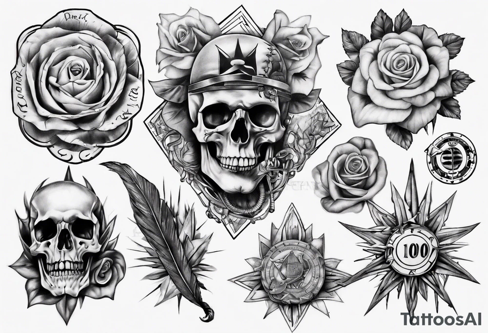 100 dollar tattoo idea