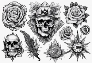 100 dollar tattoo idea