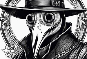 plague doctor tattoo idea