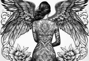 back tattoo covering the whole back tattoo idea