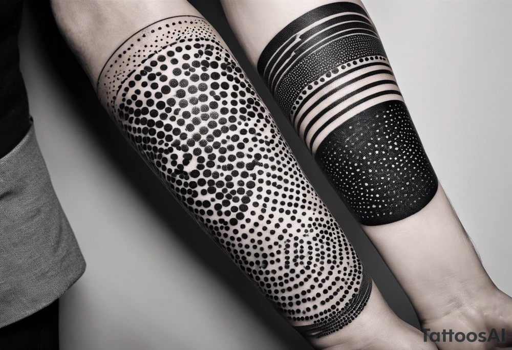Meander tattoo idea