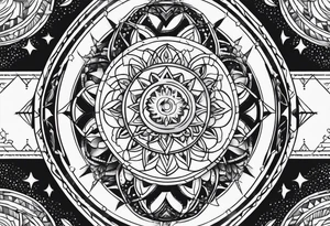 zodiac sign tattoo idea