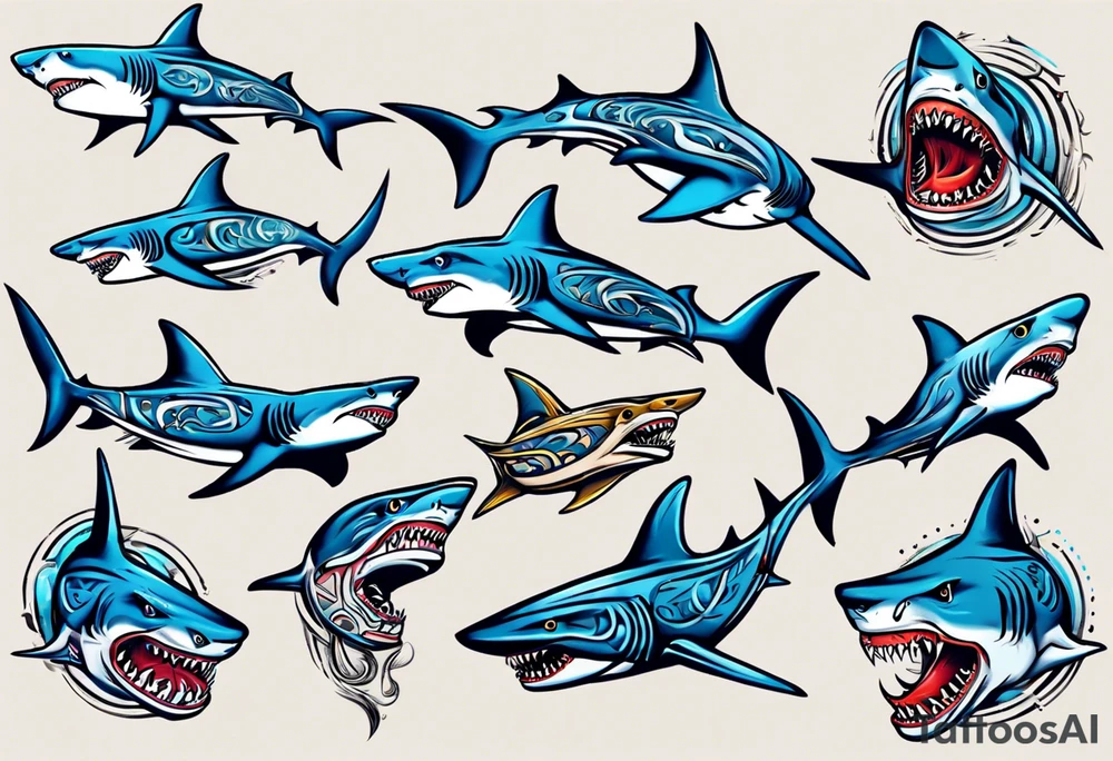 shark tattoo idea
