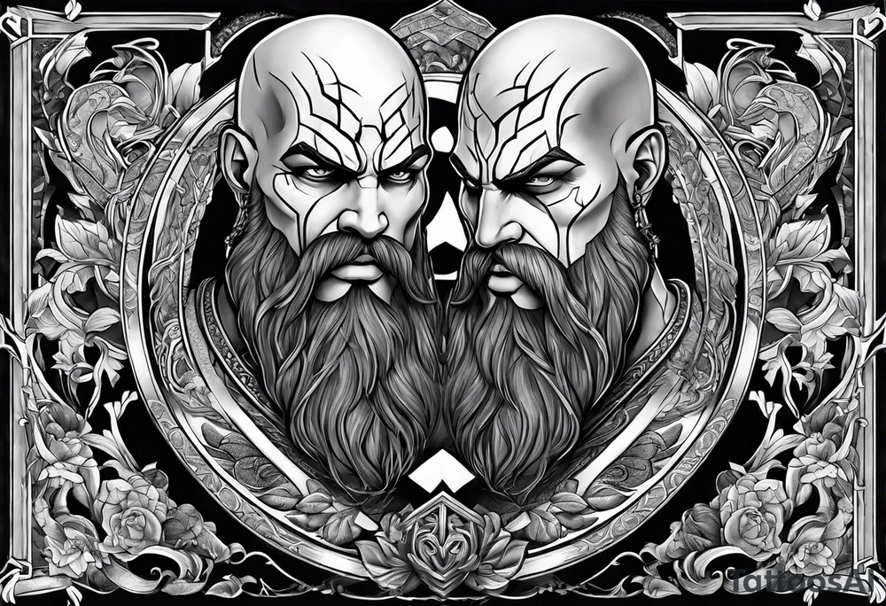 Kratos tattoo idea