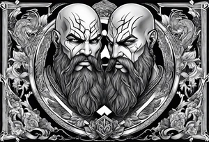 Kratos tattoo idea