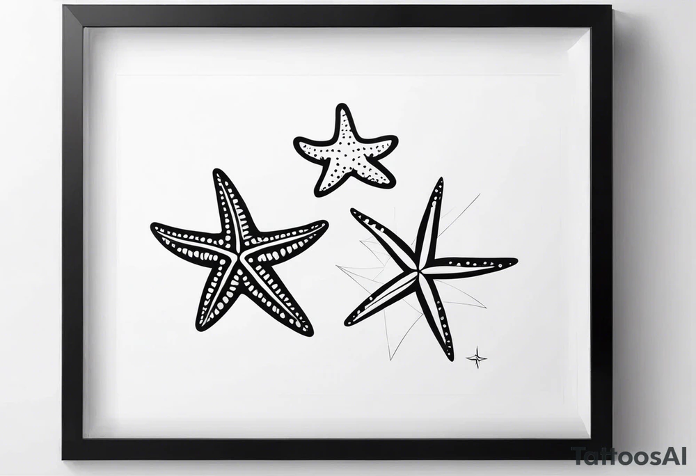 Two Starfish tattoo idea