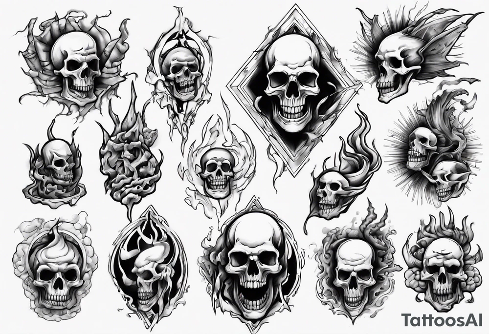 stairway to hell tattoo idea