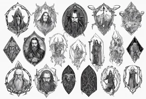 Lord of the rings, tattoo idea