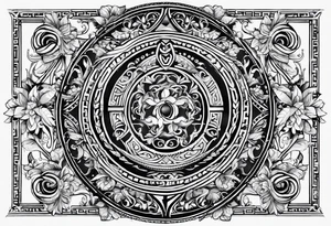 greek symbols tattoo idea