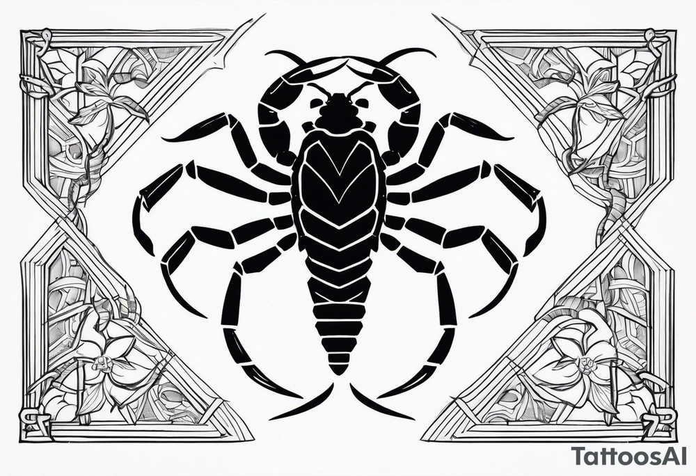 Scorpion tattoo idea