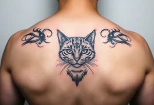 Black Cat tattoo idea