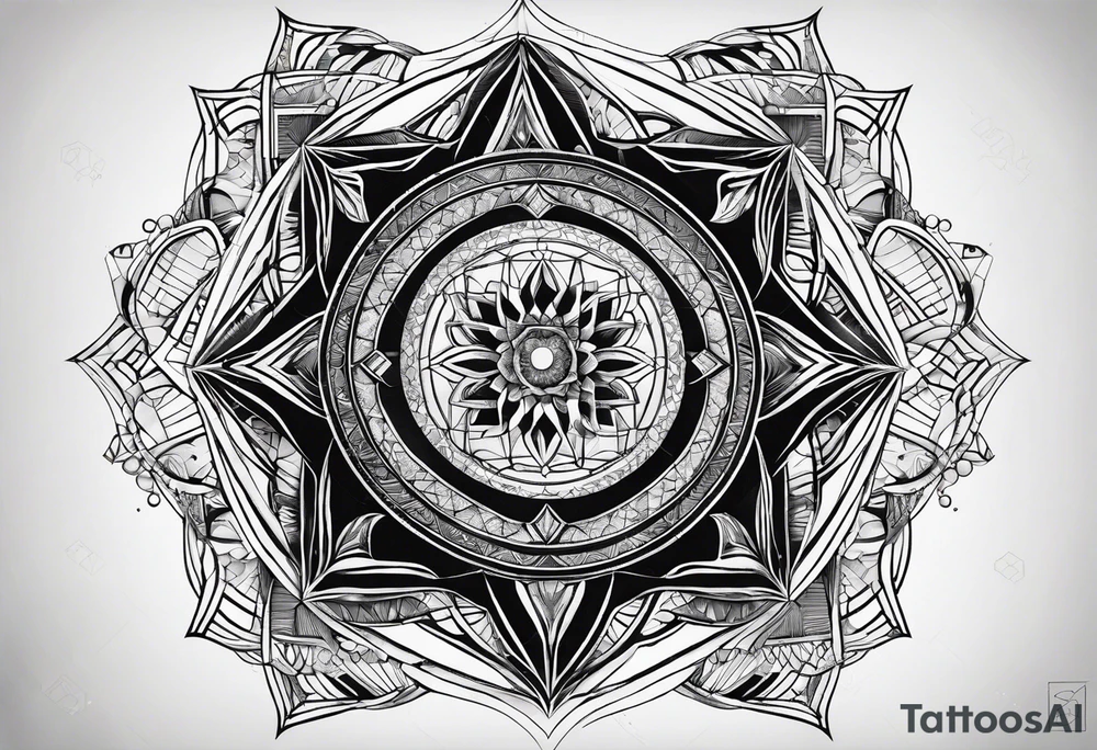 Sacred geometry, tattoo idea