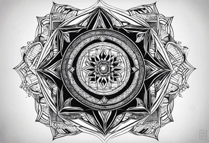 Sacred geometry, tattoo idea